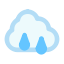 rainy cloud icon